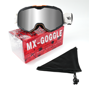 Mx908 रेट्रो विंटेज मोटरसाइकिल गोगल्स विंडप्रूफ 100% uv संरक्षण कस्टम ओम मोटोक्रॉस गोगल - Product Image 2