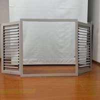 Ventanas Modernas de PVC con Persianas Ajustables, Aislamiento Térmico, Antirrobo, Contraventanas Duraderas para Casa y Apartamento