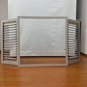 Ventanas Modernas de PVC con Persianas Ajustables, Aislamiento Térmico, Antirrobo, Contraventanas Duraderas para Casa y Apartamento - Product Image 5