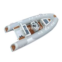 Bateau côtelé gonflable à grande vitesse, Offre Spéciale 6 capacités, 360 390 oca hypalon, coque rigide en aluminium, à vendre