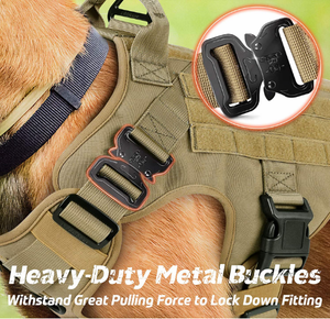 Nhà Máy Bán buôn Durable chiến thuật con chó khai thác dịch vụ lớn Dog vest với xử lý Dog An toàn khai thác - Product Image 2