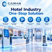 Cairan Hotel Selbstbedienungs-Kiosk RFID-Karten-Check-out Check-in Selbstbedienungs-Registrierungs-Empfang Passport-Scanner 21,5 Zoll