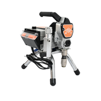 Pistolet pulvérisateur de peinture sans fil professionnel Changjiang à moteur brushless, outil électrique de rénovation murale DIY pour surfaces vieillies