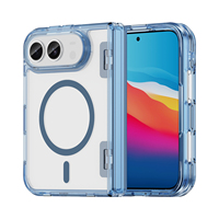 Coque de téléphone portable en gel PC anti-rayures transparente, compatible avec chargeur sans fil, protection TPU PC pour iPhone Duo