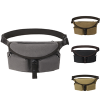 Sac bandoulière homme personnalisé avec logo, grande capacité, en toile, multifonctionnel, pour sport et activités de plein air