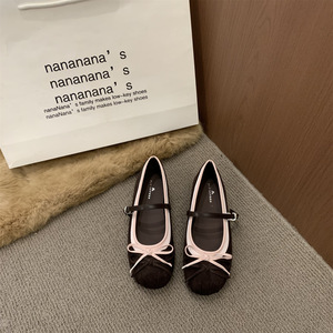 QuiteS 2026 Summer New <strong>Leopard</strong> <strong>Print</strong> Strappy <strong>Flat</strong> <strong>Shoes</strong> Fairy-style Mary Jane <strong>Shoes</strong> French Style Single Buckle <strong>Shoes</strong> - Product Image 6