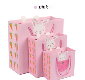 Holiday Cute Animal Cartoon Tote Bag Creative Paper Bag for Children Return Gift Bag - Product Image 5