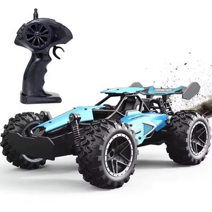 3063R-YW Voiture de course télécommandée RC 2,4 GHz pour enfants, modèle d'entrée de gamme, en métal, 4 canaux, haute vitesse, échelle 1:18, portée 50 m, prête à l'emploi - Product Image 1