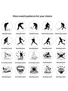Trophée en cristal personnalisable avec gravure gratuite, conception en ligne sur mesure pour les récompenses de compétitions de gateball, baseball sur glace et <span class=keywords><strong>bowling</strong></span> - Product Image 5