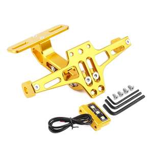 Support de plaque d'immatriculation pour <span class=keywords><strong>moto</strong></span> <span class=keywords><strong>BMW</strong></span> GS FZ07 FZ09 FZ10 MT07 MT09 MT10 Z750 Z800 <span class=keywords><strong>Z900</strong></span> Z1000 Versys Ninja 650 1000 - Product Image 4