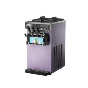 Nuovo doppio compressore automatico Soft servire macchina per Gelato 3 Gelato in acciaio inox per uso ristorante e negozio di prodotti alimentari - Product Image 3