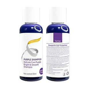 Crema Viola Ingrosso per Capelli Colorati - Anti-Giallo e Illuminante, Flacone in Plastica Formato Prova, Crema Protettiva Colore - Product Image 1