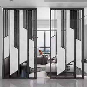 Séparateur d'écran en métal découpé au laser du fabricant Séparateur de pièce haute en maille Cloison <span class=keywords><strong>rideau</strong></span> Panneau de clôture Techniques - Product Image 2