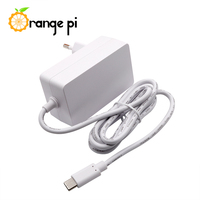 Catu Daya Pi EU Tipe-C Asli untuk Orange Pi 5V4A