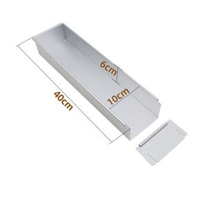 <span class=keywords><strong>Molde</strong></span> <span class=keywords><strong>Rectangular</strong></span> Ajustable de Aluminio <span class=keywords><strong>para</strong></span> Pastel de Tiramisú, <span class=keywords><strong>Molde</strong></span> <span class=keywords><strong>Rectangular</strong></span> <span class=keywords><strong>para</strong></span> Hornear Pastel de Queso y Brownie - Product Image 1