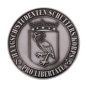 Logo personnalisé de haute qualité 3D Antique Old Collect Souvenir Coin Holder Zinc Alloy Metal Challenge Coin Wholesaler Design - Product Image 5