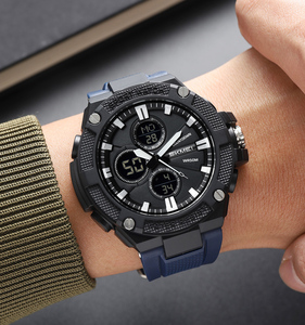 Orologio Sportivo da Uomo SKMEI 2604, Cronografo con Allarme, Orologio Digitale con Doppio Fuso Orario, Cinturino in TPU, Quadrante in Resina - Product Image 6