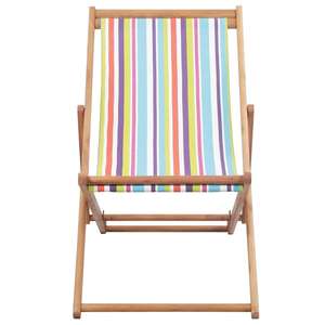 <span class=keywords><strong>Chaise</strong></span> de plage <span class=keywords><strong>pliante</strong></span> d'extérieur inclinable, réglage de la position, cadre en bambou en polyester, <span class=keywords><strong>chaise</strong></span> de plage multicolore - Product Image 3