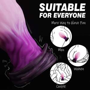 Большой Фэнтезийный фаллоимитатор огромный анальный фаллоимитатор Монстр анальный фаллоимитатор с сильной присоской Силиконовый анальный пробка Анальный тренажер, но штекер для мужчин - Product Image 5