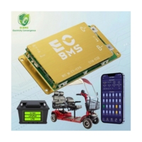 EC SMART BMS 96s 24s 30s 48v 128v 300a 200a Equilibrador de Baterías, Ecualizador de Baterías BMS para Baterías de Litio, Balanceador de Baterías 18650