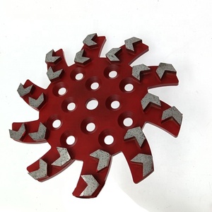 แผ่นดิสก์โลหะคอนกรีตขนาด10นิ้วแผ่นเจียรเพชรส่วนลูกศร20มม. 250มม. - Product Image 2