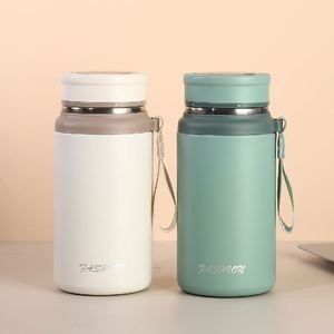 700ml/900ml Led 304 Stainless Steel Smart Insulation Water <b>Bottle</b> Custom Logo Portable Biodegradable Bohemian Style Business - Product Image 1