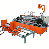 Machine à clôture en treillis métallique entièrement automatique HouHong HH en acier inoxydable avec moteur à engrenages/à roulements PLC pour treillis cyclonique de 2 à 4,5 mm