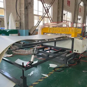 Mesin ekstrusi papan busa Gratis PVC jalur produksi lembaran plastik mesin pembuat papan Poster iklan