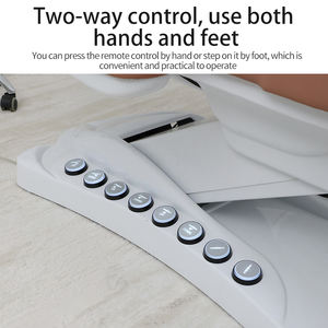 طاولة تدليك كهربائية بقاعدة أكريليك مع سرير سبا خفيف مع 3 محركات - Product Image 4