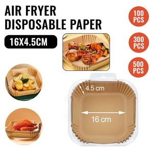 <span class=keywords><strong>COSORI</strong></span> Modern Air Fryer Accessories 6,3 \ "Square 3-5qt 50PCs Blister Box Papel de embalaje Revestimiento de aceite de silicona Otros esenciales - Product Image 5