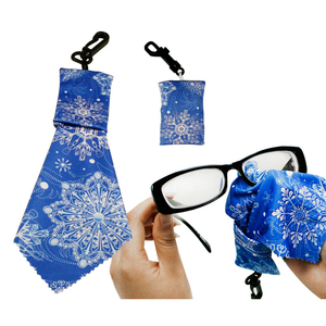 Paño de Limpieza de Lentes de Microfibra, Diseño Lindo y Ligero, con Bolsillo, Venta al Por Mayor - Product Image 4