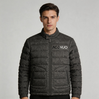 Veste à capuche vintage personnalisable, légère, respirante et imperméable pour hommes, fabriquée en tissu polyester hydrofuge conçu en usine