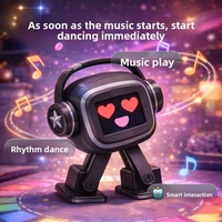 Robot EMO Intelligente con Rilevamento Emotivo, Chat Vocale AI, Interazione Tattile, Giocattolo Elettronico Smart per Bambini