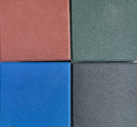 Tapis de sol en caoutchouc emboîtables haute densité Dinuo - Dalles de sol pour aires de jeux intérieures et fitness (plusieurs tailles/couleurs)