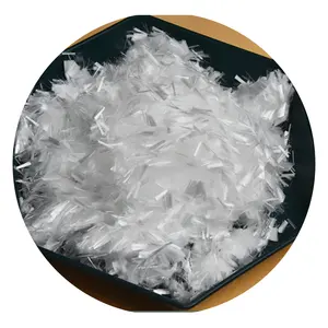 Building concrete glass fiber alkali free short cut glass fiber