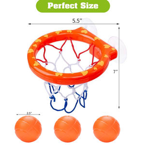 Canestro <span class=keywords><strong>da</strong></span> <span class=keywords><strong>Basket</strong></span> Personalizzato per il <span class=keywords><strong>Bagno</strong></span>, Giocattolo con Ventose per il Divertimento in Acqua, Ideale per Bambini - Product Image 6