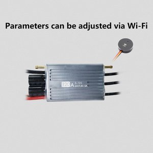 ตัวควบคุมมอเตอร์ไร้แปรงถ่านอลูมิเนียม 200A 120A ESC 5-12S 6V/7.4V 5A อุปกรณ์เสริมโดรน - Product Image 3