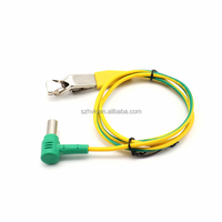 Fil de terre médical jaune-vert haute flexibilité multibrins en cuivre souple 4 mm², 6 mm² pour borne de mise à la terre, certification UL
