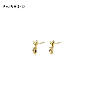 ต่างหูแฟชั่นแบบติดหู รุ่น PE2980 สำหรับผู้หญิง เครื่องประดับคุณภาพสูง - Product Image 2