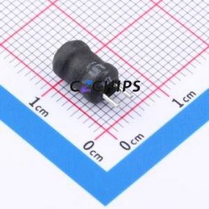 Inducteur de puissance XR5*7-202K-S, composant traversant (THT), D5.5xL7.9mm 2mH 10% 100mA 12Ohm - Product Image 1