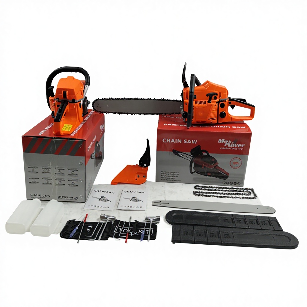 5200 Gasoline Chain Saw Wood Cutter 52cc Petrol Chainsaw Machine