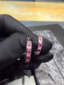 Classic Platinum Lab Grown Diamond Stud Earrings IGI Certified High Polish Finish Brilliant Cut <b>Stones</b> Minimalist Party Gift - Product Image 6