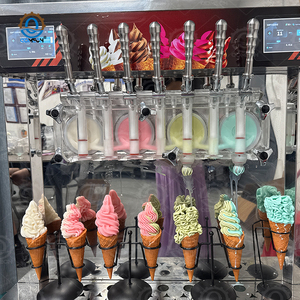 QDMECH Model 2025 Standtop Soft <strong>Ice</strong> <strong>Cream</strong> Maker <strong>Machine</strong> 7 Flavors Hot Selling Commercial <strong>Ice</strong> <strong>Cream</strong> <strong>Machine</strong> New for Milk - Product Image 5
