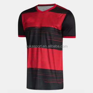 2025 Camisa <span class=keywords><strong>Flamengo</strong></span> Jersey Home Men Nueva temporada Brasil Club Custom Soccer Jersey Football Shirt Set - Product Image 1