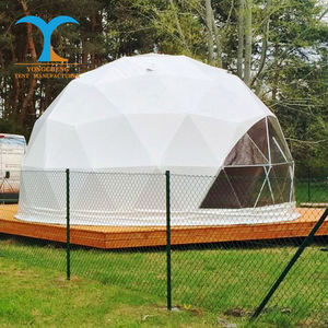 Dôme géodésique de luxe, <span class=keywords><strong>serre</strong></span>-tente, dôme de 6 m, maison de camping, tentes automatiques d'extérieur à vendre, toit rigide, application pour fêtes de 15 m - Product Image 3