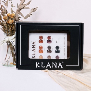 KLANA Kit de vernis à ongles gel magnétique haute brillance non toxique sans TPO/HEMA effet œil de chat 15ML auto-nivelant personnalisable - Product Image 6