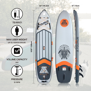 Planche de SUP <span class=keywords><strong>gonflable</strong></span> TOURUS la plus vendue avec ensemble de pagaies, pagaie durable, garantie 5 ans pour une utilisation polyvalente et stable - Product Image 3