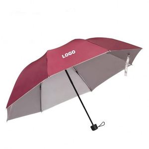 Paraguas Plegable Promocional Personalizado de 3 Secciones a Precio de Fábrica para Ferias Comerciales - Product Image 2
