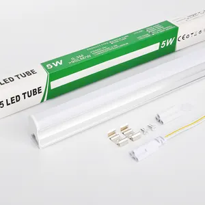 Best Selling 5W 9W 12W 15W 18W 24W Aluminum Housing Integrated Smd LED Light Tube T5 Led Tube Light