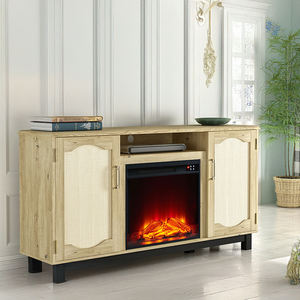 <span class=keywords><strong>Chimenea</strong></span> Eléctrica Empotrable de 23 Pulgadas con Efecto de Llama para Decoración del Hogar, Inserto Decorativo para Interiores con Controles - Product Image 4